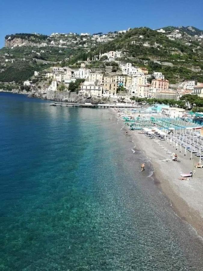 Amalfi Coast Palace In Minori Apartment Bagian luar foto