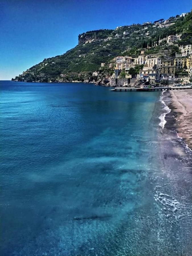 Amalfi Coast Palace In Minori Apartment Bagian luar foto
